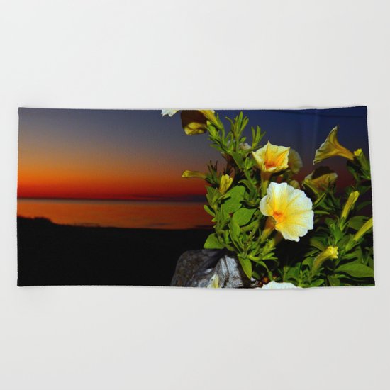 Evening Rhapsody Beach Towel