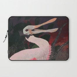 Laughing spoonbill Laptop Sleeve