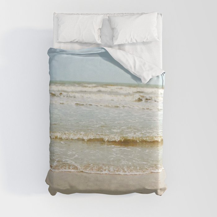 Golden Shores Duvet Cover