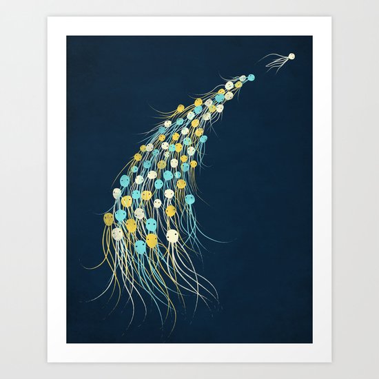 Swarm Art Print