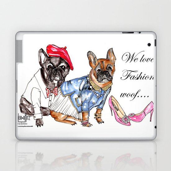 Stylish Dogs Laptop & iPad Skin