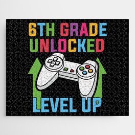 6th Grade Unlocked Level Up Jigsaw Puzzle