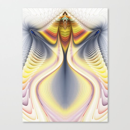 Fractal Waves 2 Canvas Print