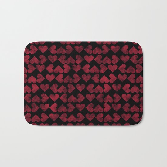 Colorful Love Pattern XV Bath Mat