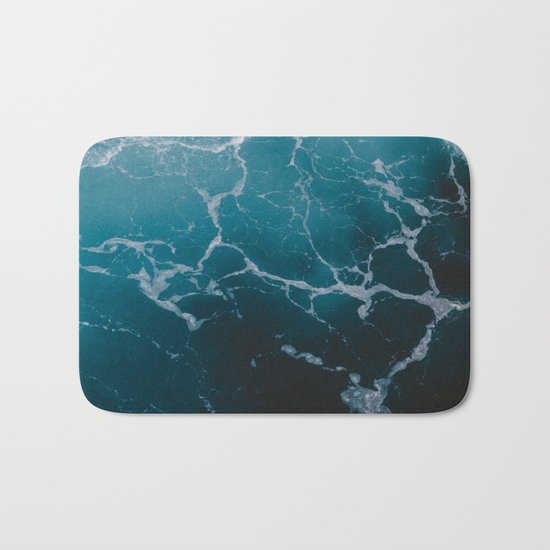 Marble ocean Bath Mat