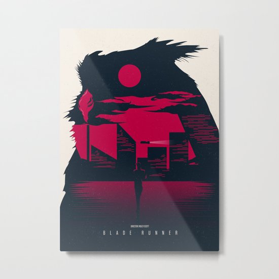 Blade Runner Metal Print