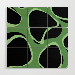 Calm: Green Wood Wall Art