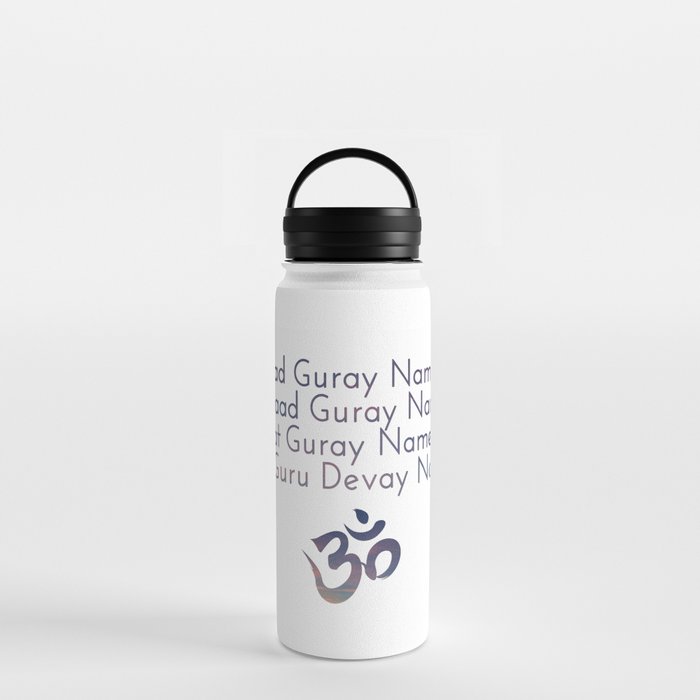 Aad Guray Nameh Mantra Water Bottle