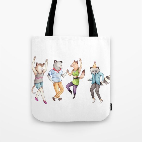 Party Animals Tote Bag