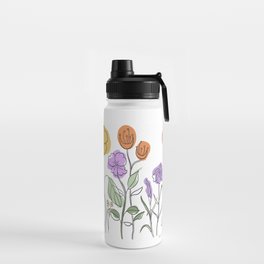 Floral Garden Water Bottle
