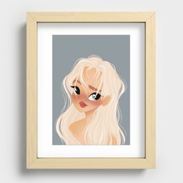 Portrait I Recessed Framed Print