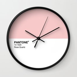 Pantone - Rose Quartz Wall Clock