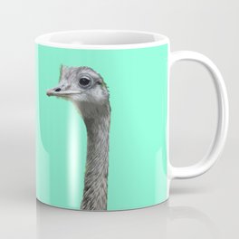 Rhea Design on Aqua Menthe Coffee Mug