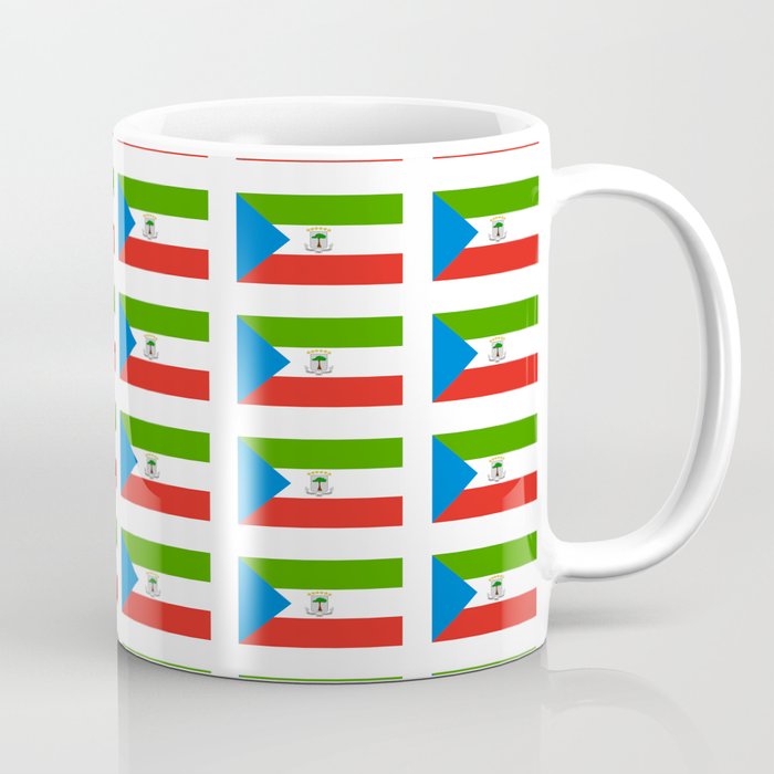 flag of guinea -Guinean,Equatoguinean, Ecuatorial,fang,bubi,malabo, bata,bioko, Coffee Mug