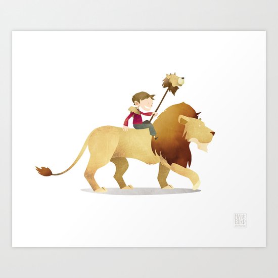 Wild Adventure - Lion Art Print