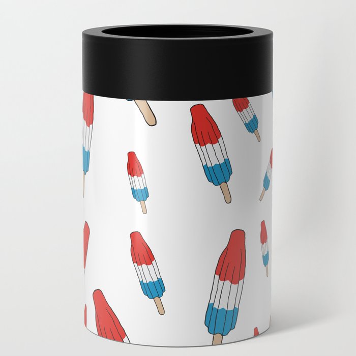 Bomb Pops Ice Cream Pattern Can Cooler