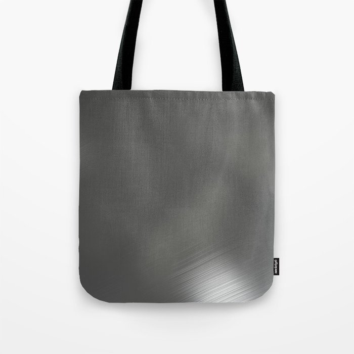 Silver Grey Tote Bag