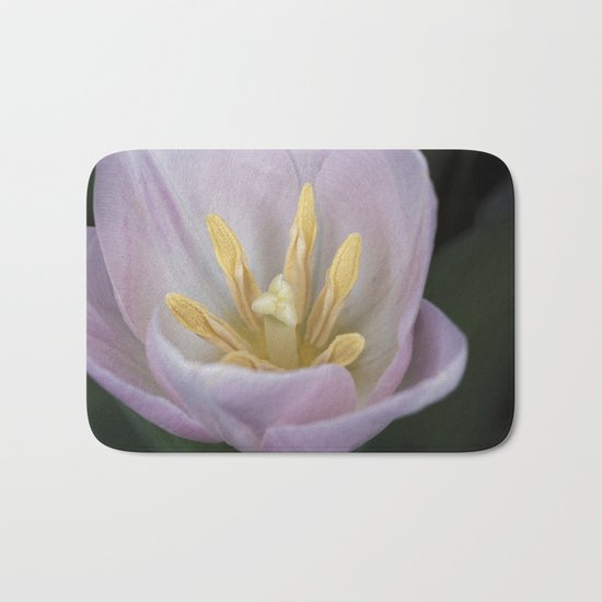 Pink Tulip Bath Mat