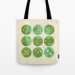 Video Game Controllers Tote Bag
