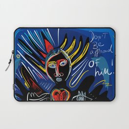 Black Angel Hope and Peace for All Street Art Graffiti Laptop Sleeve