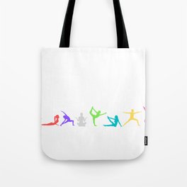 Yoga Spectrum Tote Bag