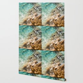Seaside Rocks Wallpaper