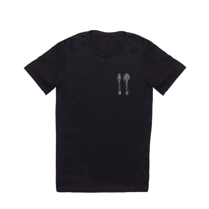 spoon and fork T Shirt