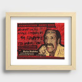 Show Flyer, 1/28/12 (Johnny and the Apple Stompers) Recessed Framed Print