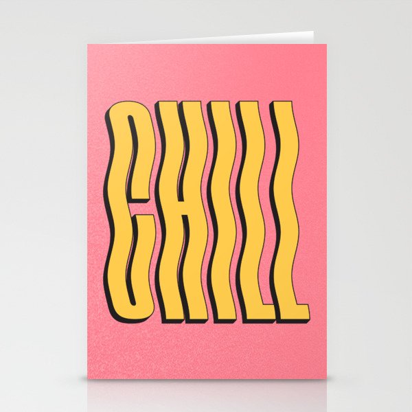 Chill: Wavy Summer Edition Stationery Cards
