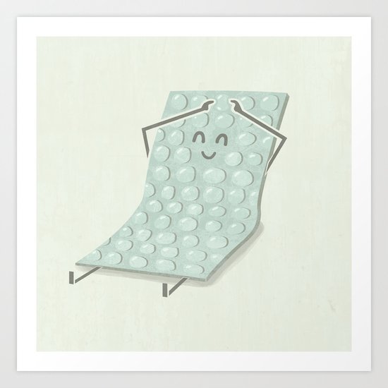 Popping Bubbles Art Print