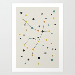 Andromeda Constellation Art Print