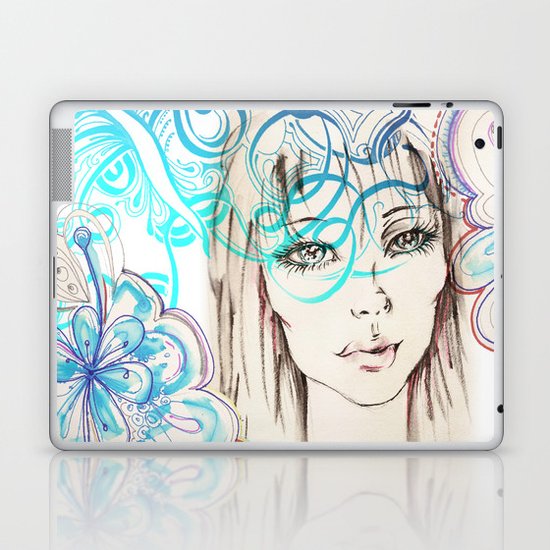 Spring Girl Laptop & iPad Skin