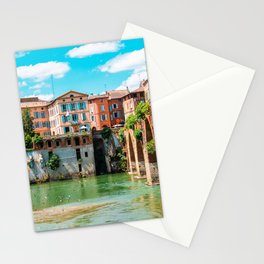 A Little French Town Stationery Card