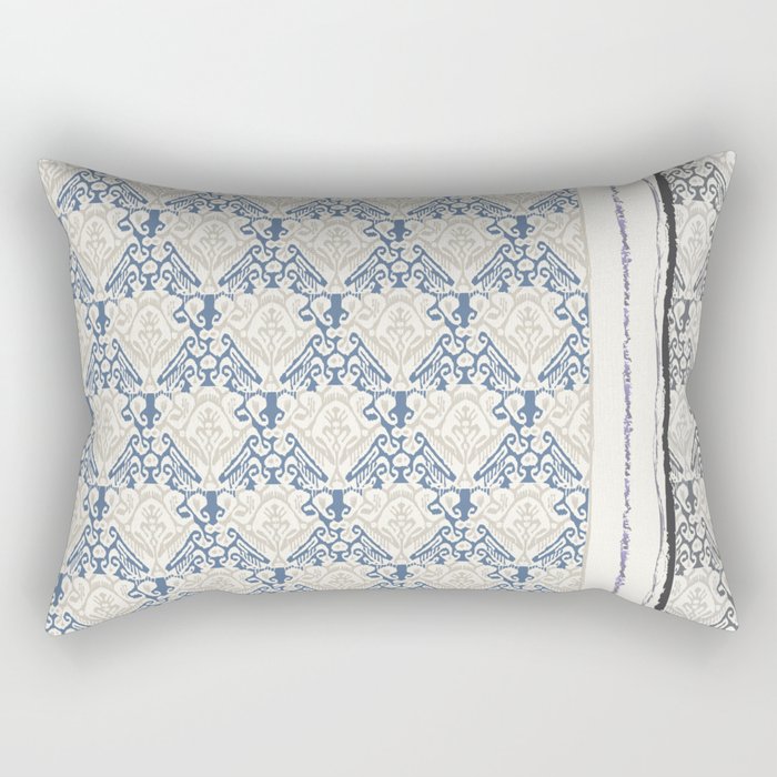 Indonesian batik print Rectangular Pillow