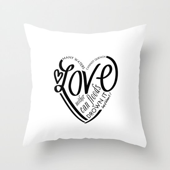 Love Throw Pillow