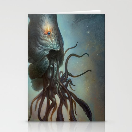 Yawanpok the Void Menace Stationery Cards