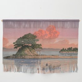 Kujukushima Shimabara by Kawase Hasui - Japanese Vintage Woodblock Ukiyo-e Wall Hanging