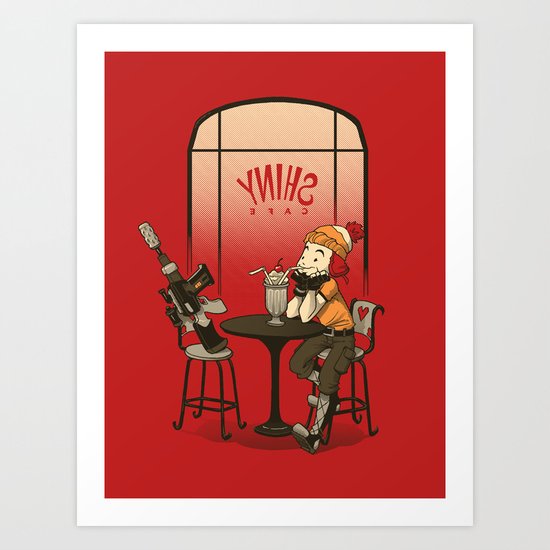 Date Night Art Print