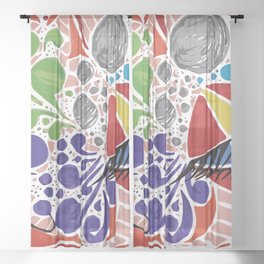 Sheer Curtains By Yevgenia Casale Society6