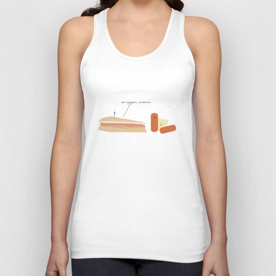 Croqueta Preparada Unisex Tank Top