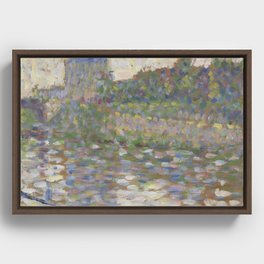 Georges Seurat Framed Canvas