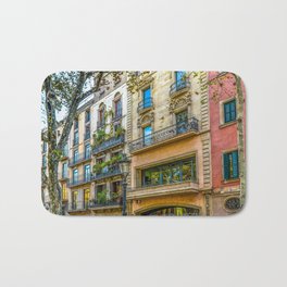 Spain Photography - Colorful Street Of Spain Bath Mat