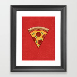 FAST FOOD / Pizza Framed Art Print