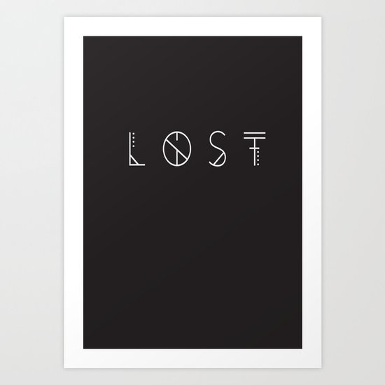 LOST Art Print