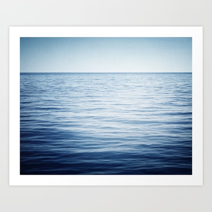 Blue Ocean Seascape Dark Blue Sea Landscape Photography