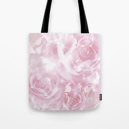 Beautiful Magical Pink Rose Collection Tote Bag