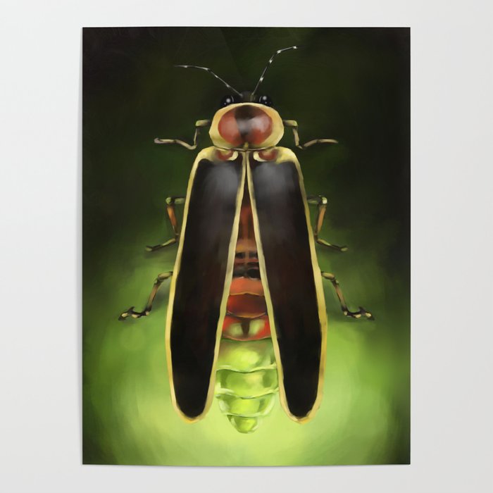 Lightning Bug - Firefly Poster