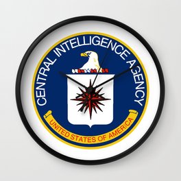 CIA Logo Wall Clock | Cia, America, Abstract, Service, States, Graphic Design, Security, Illustration, Agency, Graphicdesign 