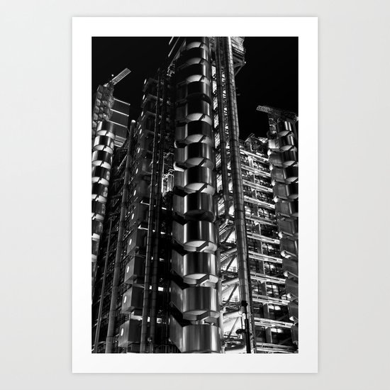 Lloyd's of London Building Art Print