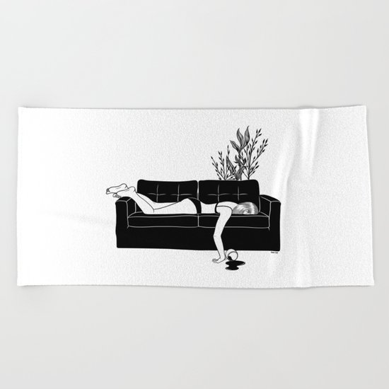 Bad Day Beach Towel